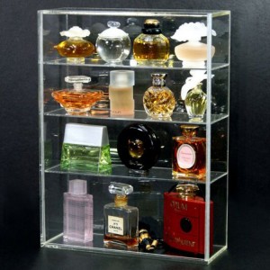亞加力四層香水、飾物或玩具展示盒